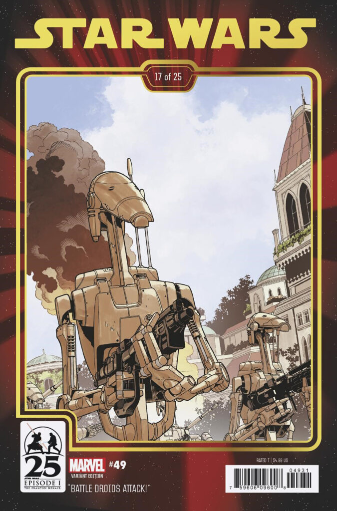 Star Wars #49 (Chris Sprouse The Phantom Menace 25th Anniversary Variant Cover) (21.08.2024)