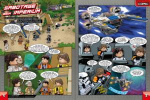 LEGO Star Wars Magazin #110 - Vorschau Seiten 4 und 5