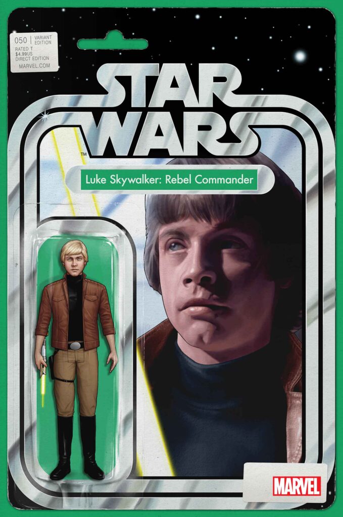 Star Wars #50 ("Luke Skywalker: Rebel Commander" Action Figure Variant Cover) (11.09.2024)