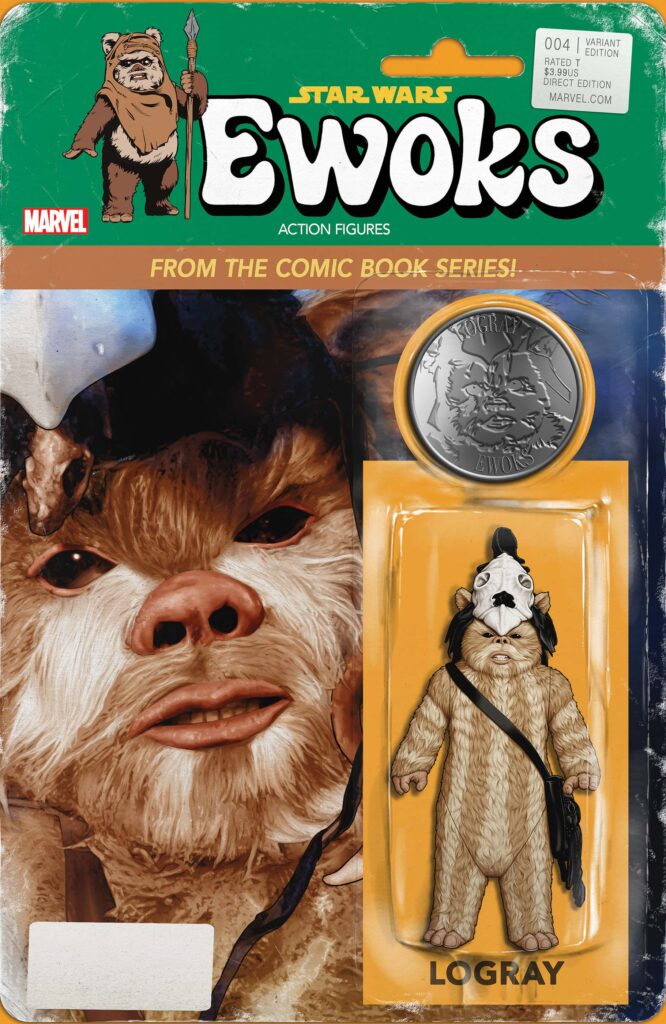 Ewoks #4 ("Logray" Action Figure Variant Cover) (29.01.2025)