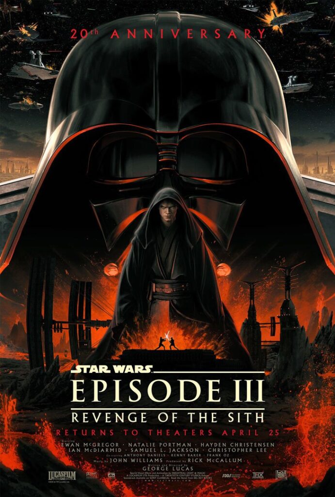 Matt Fergusons 20-Anniversary-Poster Episode III: Die Rache der Sith