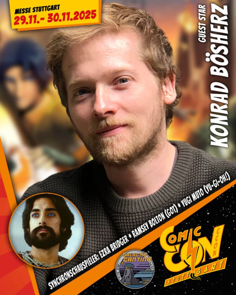 Comic Con Stuttgart 2025 Konrad Bösherz