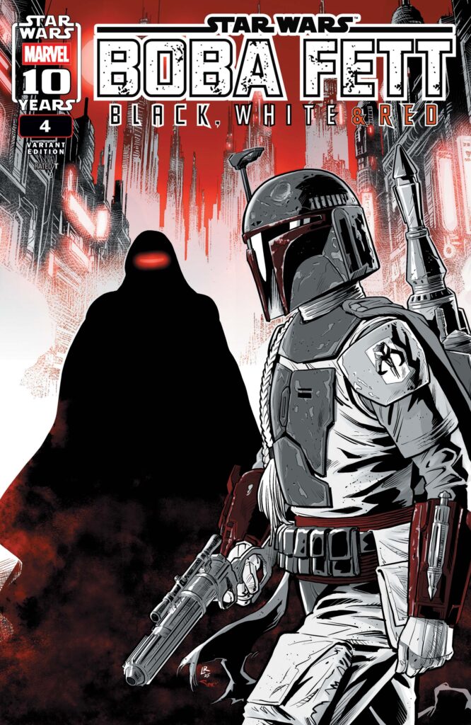 Boba Fett: Black, White & Red #4 (Luke Ross Variant Cover) (31.12.2025)