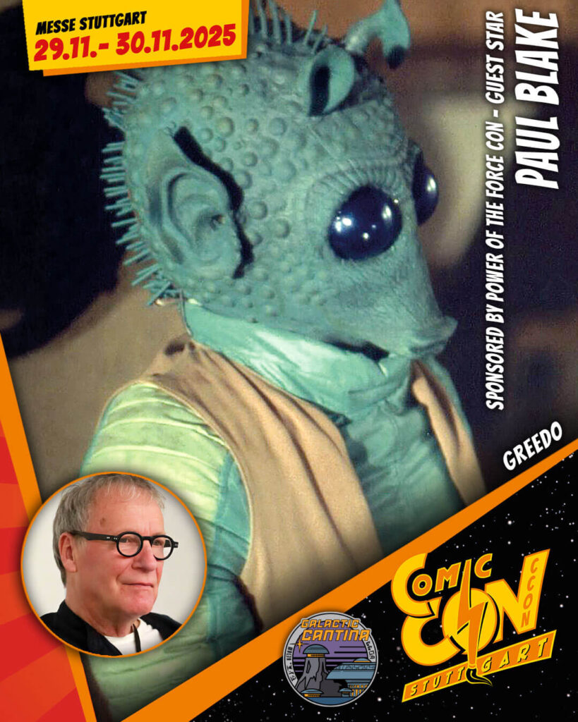 Comic Con Stuttgart 2025 Paul Blake