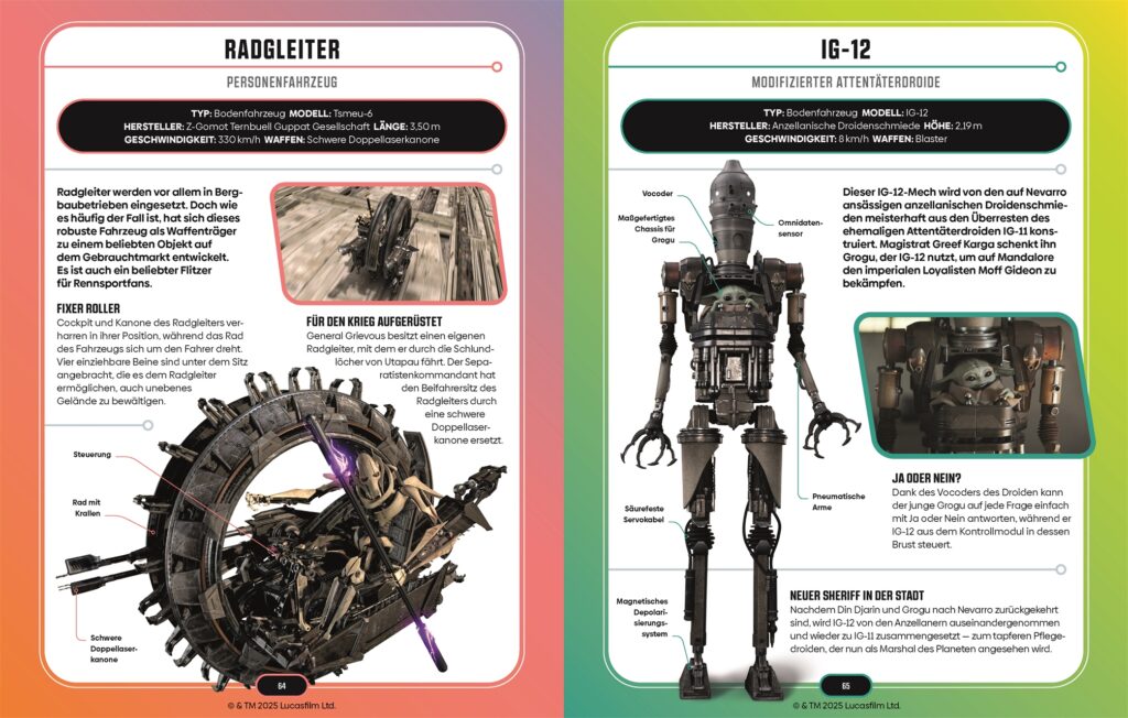 Star Wars - Lexikon der Raumschiffe und Fahrzeuge - Erweitert und aktuallisiert - Vorschau Seiten 64-65