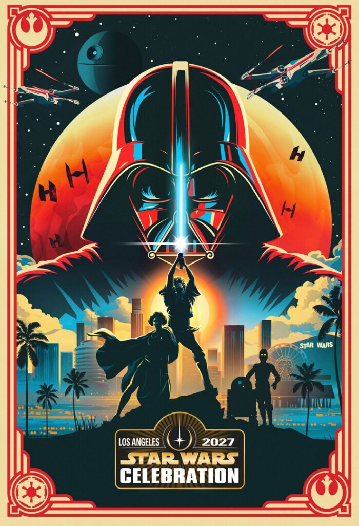 Star Wars Celebration Los Angeles 2027 Key Art