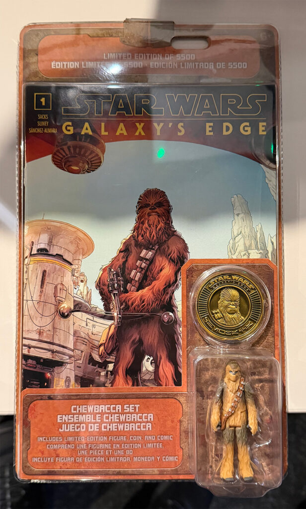 Heft #1 mit Chewbacca-Figur und Münze