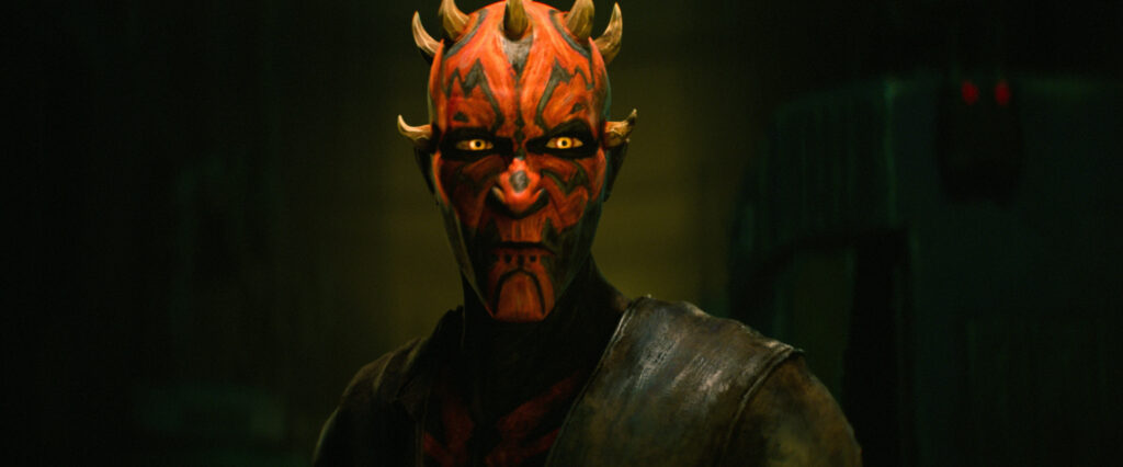 Maul in STAR WARS: MAUL - SHADOW LORD, exclusively on Disney+. Photo courtesy of Lucasfilm Ltd. © 2026 Lucasfilm Ltd. All Rights Reserved.