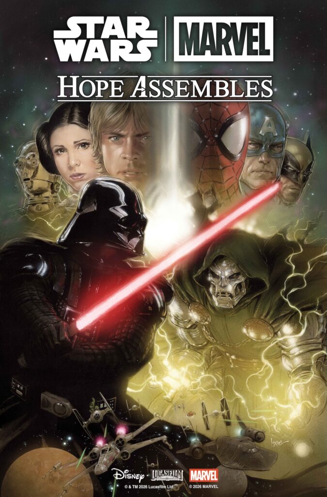 Star Wars/Marvel: Hope Assembles #1 (Kaare Andrews Battle Variant Cover) (27.01.2027)