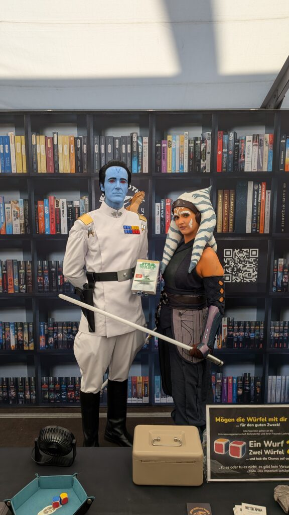 Thrawn mit Ahsoka Cosplay