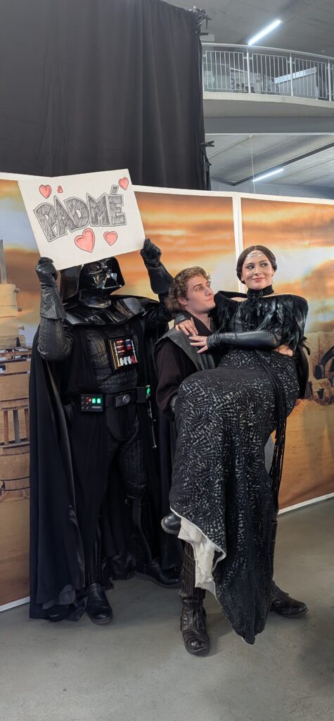 Padme, Anakin und Darth Vader Cosplay